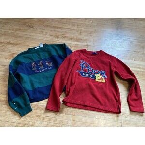 Women Small Winnie The Pooh Pull Over Vintage Sweatshirts (2)